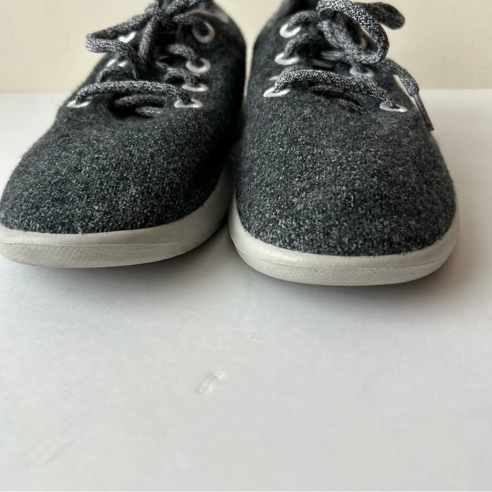 Allbirds Women's Wool Runners Natural Grey with Light Grey Sole 10